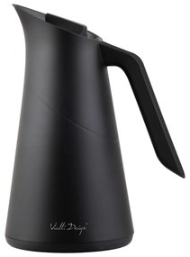Czarny termos 1 l Soho – Vialli Design