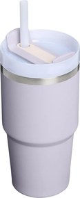 Lawendowy termos ze stali nierdzewnej ze słomką 600 ml Quencher H2.O FlowState™ Tumbler Purple Dust – Stanley
