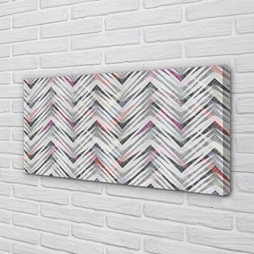 Zdjęcie na płótnie Kolorowy Wzór Jodełki