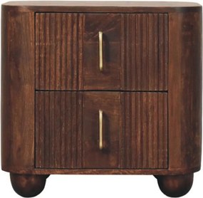 Artisan Furniture Lite drewno Szafka Nocna Marlowe z Żłobieniami