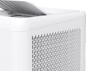 HOMCOM Przenośny klimatyzator 1250 W z 5 trybami i timerem 24h, 35,5x35x70 cm, biały | Aosom PL