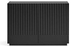 Czarna niska komoda 100x70 cm Doric – Teulat