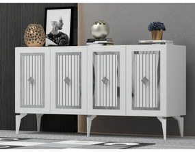 Szafka Nora White and Silver