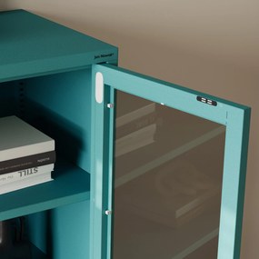 Witryna przeszklona niska morska: Modern GINA, 800 x 1015 x 400 mm