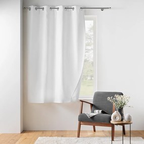 Biała zasłona termiczna/wygłuszająca z mikrowłókna 135x180 cm Micropolar – douceur d'intérieur