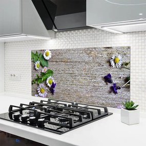 Panel nad blat kuchenny Urok Polnej Stokrotki