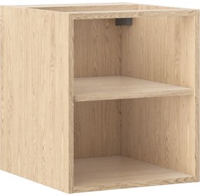 Mexen Box-A szafka otwarta z półką 40 cm, dąb - 91AX2-0400-470-0-81