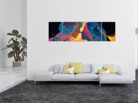 Obraz - Kosmiczna miłość (170x50 cm)