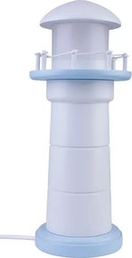 Biało-niebieska mała lampka dziecięca LED latarnia - S186 M4-C88