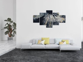 Obraz - Abstrakcja (125x70 cm)
