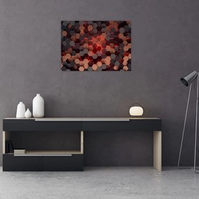 Obraz - Futurystyczna abstrakcja (70x50 cm)