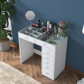 Stół kosmetyczny Aurora White