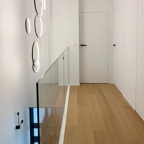Designerska lampa wisząca Ledowe Okręgi No.8 In 90 cm