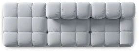 Jasnoniebieska aksamitna sofa 282 cm Bellis – Micadoni Home