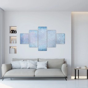 Obraz - Mandale w niebieskim (125x70 cm)