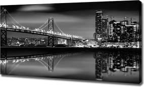 Foto obraz na płótnie San Francisco nocą