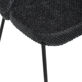 Zestaw krzeseł do jadalni Bouclé CT-W1077 GREY2, 4szt.