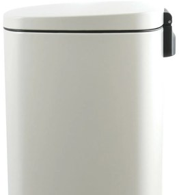 Spirella Kosz na śmieci z pedałem soft-close Akira 50 l, matowy biały, 50 l