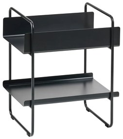 Czarna metalowa konsola 36x48 cm A-Console – Zone
