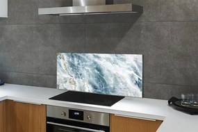 Panel szklany do Kuchni Wykwintny Wzór Marmurowy