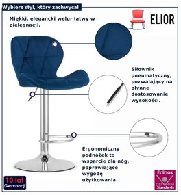 Granatowy hoker do wyspy L0-Z14