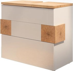 Szafka na wannę biały 70x37x64.5 eden