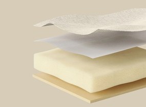 Stołek ze schowkiem OTTOMAN 30x30 cm, kremowy