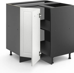 Szafka narożna biały domek wiejski 75.6x60x81.6 r-line