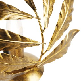 Lampa stołowa vintage antyczne złoto 25 cm - Lipa klasyczny/Antyczny Oswietlenie wewnetrzne