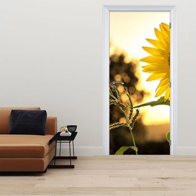 Fototapeta na drzwi - Słonecznik (95x205cm)