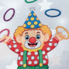 Dywan dziecięcy Play Klasy cyrkowe antypoślizgowy do prania 80 cm x 120 cm