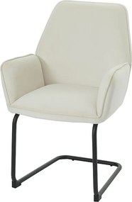 Krzesło wspornikowe MCW-G67,  kremowo-beżowy