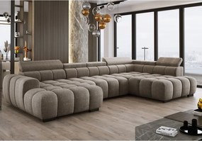 Narożnik BULL XL Prawostronny z elektryczną funkcją regulacji tkanina Eden 04 WERSAL