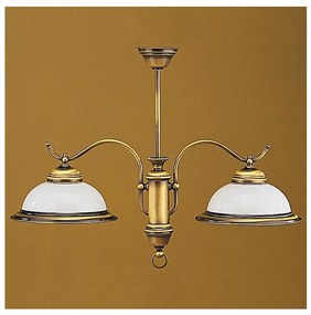 Jupiter 12 - OZ-2 - Lampa wisząca OPÁL 2xE27/60W/230V