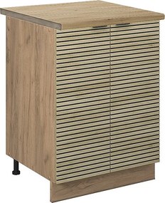 Szafki kuchenne panel dębowy 60x60x82 fame-line