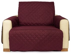4Home Narzuta na fotel Doubleface bordo/beżowy, 60 x 220 cm, 60 x 220 cm