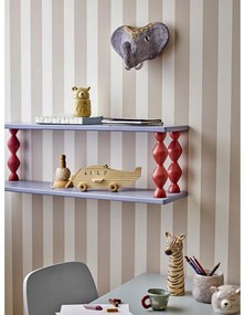 Niebieska wielopoziomowa półka dziecięca 80 cm Bibiola – Bloomingville Mini