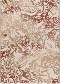 Beżowy/w kolorze terakoty dywan 133x190 cm Astra – Universal
