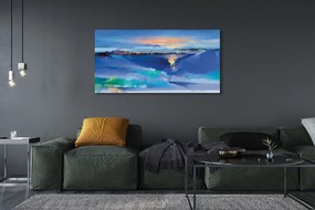 Obraz na płótnie Chmury nad Drzewami