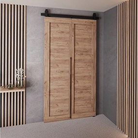 Drzwi Przesuwne QUDIO M1 Dąb Craft Złoty 90