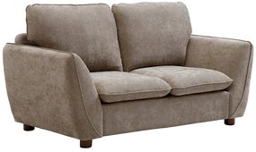 Kanapa  2-osobowa  z tkaninową tapicerką w kolorze taupe MENARDIA