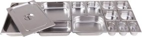 Pojemnik gastronomiczny ze stali nierdzewnej GN 2/3, 353 x 325 x 150 mm