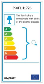 Lampa stołowa w czarno-złotym kolorze (wysokość 57 cm) Lecture – Opviq lights