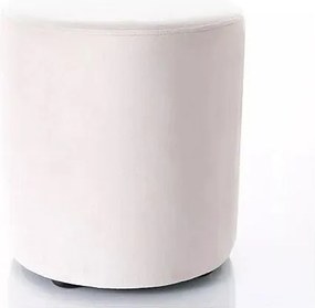 Pufa DOTI C VELVET jasnobeżowa