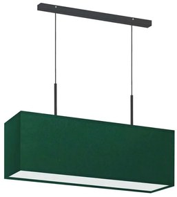 Skandynawska lampa wisząca na czarnym stelażu - A9-E54