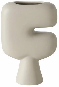 Matowy wazon gliniany PASU, 23 cm