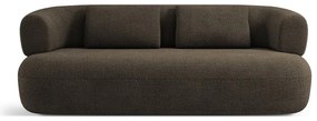 Brązowa sofa z materiału bouclé 178 cm Jenny – Micadoni Home