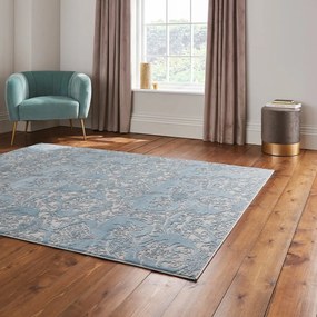 Niebieski dywan 120x170 cm Imperial Blue – Think Rugs