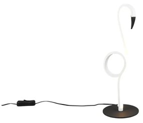 Biała lampa stołowa LED (wysokość 35 cm) Ingo – Trio