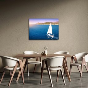 Obraz - Przejażdżka łodzią (70x50 cm)